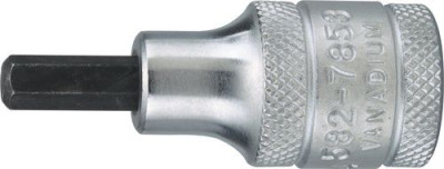 7mmx100mm HEX DRIVER BIT1/2' SQ DR